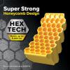 imageCamco Curved CamperRV Leveler ampamp Wheel Chock  Features Heavy Duty Honeycomb Design ampamp Includes NonSlip Rubber Grippers on Wheel Chock  Compatible wTrailers Up to 30000 lbs  1Pack 44423Pack of 2