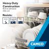 imageCamco Dishwasher Drain Pan  Protects Floors Cabinets Walls ampamp Features Front Opening for Easy Leak Detection  Crafted of HeavyDuty Polymer  24 x 2012 20600White