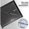 imageCamco Dishwasher Drain Pan  Protects Floors Cabinets Walls ampamp Features Front Opening for Easy Leak Detection  Crafted of HeavyDuty Polymer  24 x 2012 20602