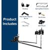 imageCamco EAZLift Elite 800lb Weight Distribution Hitch Kit with Sway Control 480571 200 lb Hitch