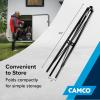 imageCamco EazLift Camper ampamp RV Gooseneck Stabilizer Tripod Jack  Reduces Movement on 5th Wheel Trailers  Features Adjustable Height from 30 to 44  7500lb Max Load Capacity 488505th Wheel Stabilizer Tripod Jack