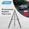 imageCamco EazLift Camper ampamp RV Gooseneck Stabilizer Tripod Jack  Reduces Movement on 5th Wheel Trailers  Features Adjustable Height from 30 to 44  7500lb Max Load Capacity 48850Gooseneck Stabilizer Tripod Jack