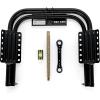imageCamco EazLift CamperRV Tire Leveler  Features a LightWeight HeavyDuty PowderCoated Steel Design ampamp Embossed Tire Pads for Added Traction  for Single Axle Trailers 48845