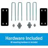 imageCamco EazLift RV Bumper Mounted Cargo Carrier  Perfect for Carrying Cargo on The Back of Your RV  Fits 4inch and 412inch Bumpers  Mounting Hardware Included 48470 Black