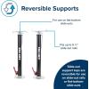 imageCamco EazLift RV Slide Out Supports  HeavyDuty Steel Support Jacks for Camper  Adjustable Height from 19quot to 47quot with Incremental Lock Positions  Supports Up to 5000lbs Each  Set of 2 48866Premium Design