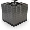 imageCamco Fasten CamperRV Leveling Blocks  Features Interlocking Design for Customizable Height  Carrying Handle Twists to Secure Blocks for RV Storage  Measures 17 x 85 x 1 10Pack 21025Brown
