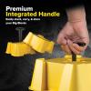 imageCamco Fasten RV Big Blocks Stabilizing Jack Supports wConvenient Handle  Nesting Design for RV Storage  Compatible wSquare RV Leveling Blocks and RV Jacks  Supports Up to 8000lbs 2Pk 44539