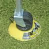 imageCamco Heavy Duty Wheel Dock with Rope Handle  Helps Prevent Trailer Wheel from Sinking Into Dirt or Mud Easy to Store and Transport 44632