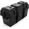 imageCamco Large Battery Box with Straps and Hardware  Group 27 30 31 Safely Stores RV Automotive and Marine Batteries  Measures Inside 714quot x 1314quot x 858quot  55373 BlackFrustration Free Packaging