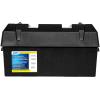 imageCamco Large Battery Box with Straps and Hardware  Group 27 30 31 Safely Stores RV Automotive and Marine Batteries  Measures Inside 714quot x 1314quot x 858quot  55373 BlackFrustration Free Packaging