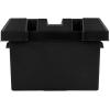 imageCamco Large Battery Box with Straps and Hardware  Group 27 30 31 Safely Stores RV Automotive and Marine Batteries  Measures Inside 714quot x 1314quot x 858quot  55373 BlackStandard Packaging