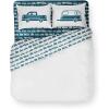 imageCamco Life is Better at The Campsite QueenSize Bed Sheets  Set Includes 1 Fitted 1 Flat Sheet and 2 Pillow Cases  Blue RV Print 53298Blue Rv Print