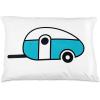 imageCamco Life is Better at The Campsite QueenSize Bed Sheets  Set Includes 1 Fitted 1 Flat Sheet and 2 Pillow Cases  Blue RV Print 53298Multicolor