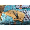 imageCamco Life is Better at The Campsite Retro RV Shaped Bamboo Wood Cutting Board for Food PrepDoesnt Dull Knives Resists Moisture 53089