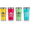 imageCamco Life is Better at The Campsite Tumbler  Heavy Duty Double Wall Vacuum Insulation  Crafted of 188 Stainless Steel  Unique Life is Better at The Campsite Design on Cool Blue  30oz 53058Coral Pink