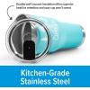 imageCamco Life is Better at The Campsite Tumbler  Heavy Duty Double Wall Vacuum Insulation  Crafted of 188 Stainless Steel  Unique Life is Better at The Campsite Design on Cool Blue  30oz 53058Cool Blue
