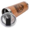 imageCamco Life is Better at The Campsite Tumbler  Heavy Duty Double Wall Vacuum Insulation  Crafted of 188 Stainless Steel  Unique Life is Better at The Campsite Design on Cool Blue  30oz 53058Wood Grain