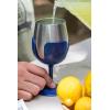 imageCamco Life is Better at The Campsite Wine Tumbler  Heavy Duty Double Wall Vacuum Insulation  Crafted of 188 Stainless Steel  Features Removable Navy ampamp Peach Stems  2Pk 8ozEach 51917Navy and Peach