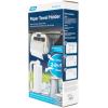 imageCamco Paper Towel Holder  Ideal for Compact Areas  Features Mountable Design and Adjustable Side Knob  Black 57115