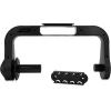 imageCamco Paper Towel Holder  Ideal for Compact Areas  Features Mountable Design and Adjustable Side Knob  Black 57115