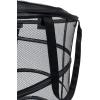 imageCamco Pop Collapsible Mesh Hamper Basket with HandlesEasy to Store and Clean Perfect for Travel Dorms and More Minimizes Moisture Caused Laundry OdorsBlack 51977One Size Pack of 2