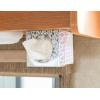 imageCamco PopATissue Tissue Box Holder Mounts to Walls and Cabinets Dispenses Tissue and Holds Tissue Boxes Upward or Downward Perfect for RVs and Trailers Easy Install  Clear 571019822
