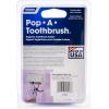 imageCamco PopAToothbrush Wall Mounted Toothbrush Holder  Guards Against Dust and Other Particles  Vented for Quick Drying  DoubleSided Tape for Permanent Mounting 57206Black
