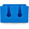 imageCamco PopAToothbrush Wall Mounted Toothbrush Holder  Guards Against Dust and Other Particles  Vented for Quick Drying  DoubleSided Tape for Permanent Mounting 57206Blue