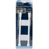imageCamco RV Cupboard Double Bar  Adjustable SpringLoaded Tension Bars Compress and Extend in Size from 10 to 17inches  White 44093