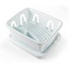 imageCamco RV Mini Dish Drainer ampamp Tray  Features a Sloped Drain Tray Design HeavyDuty Construction and is Ideal for Small Spaces Apartments Boats and More 43511One Size