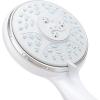 imageCamco RV Shower Head  Features Convenient OnOff Switch ampamp 5 Different Spray Patterns  Designed to Conserve Potable Water  Simple to Clean wRubber Spray Tips  White 43711One Size
