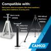 imageCamco RV Stabilizing Jack Pads  Features Interlocking Design ampamp Includes Handy Strap for RV Storage and Organization  Molded of Strong UV Stabilized Polypropylene  4Pack 44595Pack of 2