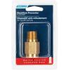 imageCamco RV Water Heater Backflow Preventer  Features a HeavyDuty Brass with a Stainless Spring Construction and a 12Inch Male x Female NPT 233031 Count Pack of 1