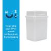 imageCamco Replacement Grease Storage Bags  Easily Contain and Dispose Used Cooking Grease Foil Lined Bags Seal in Odor Prevent Drain Clogs  5 Pack 42285 White0