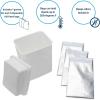 imageCamco Replacement Grease Storage Bags  Easily Contain and Dispose Used Cooking Grease Foil Lined Bags Seal in Odor Prevent Drain Clogs  5 Pack 42285 White0