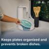 imageCamco StackAPlate Holder  2 Different Sizes of Plate Holders  One Plate Holder Fits Plates Up to 725 ampamp Other Dish Holder Fits Plates Up to 1025  Great for Travel RV Storage ampamp More 43601