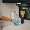 imageCamco Suction Cup Utensil Holder  Features an Integrated Mechanical Suction Cup HeavyDuty Polymer Construction and is Designed for Compact Spaces Like RVs Campers Boats and More 43816
