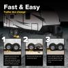 imageCamco Trailer Aid Plus  5 12quot Lift Tandem Tire Trailer Ramp  Quickly Change RV ampamp Trailer Tires Without Unloading Cargo  Trailer ampamp RV Accessories for Easier Hauling 21002Yellow