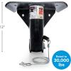 imageEazLift 5th Wheel Gooseneck Adapter 30000lb Tow Rating 7500lb Vertical Load 15 Inches 4850112 Inches