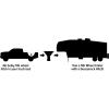 imageEazLift 5th Wheel Gooseneck Adapter 30000lb Tow Rating 7500lb Vertical Load 15 Inches 4850115 Inches