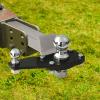 imageEazLift Left or Right 2inch Ball Mount Adapter  Made of Durable PowderCoated Steel  48386