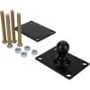 imageEazLift Sway Control Adapter  Features a HeavyDuty PowderCoated Steel Construction a Bolt Design and Fits 2Inch by 3Inch AFrame Trailers 48385