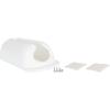 imagePopABag  Features a Compact Design That Conveniently Stores and Dispenses Reusable Plastic Grocery Bags Inside RVs Campers Boats Home and Office  Polymer White 57061
