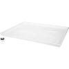 imageCamco 20784 Low Profile Washing Machine Drain Pan with PVC Fitting 30 Inch x 34 Inch Graphite  Protects Your Floors from Washing Machine Leaks  Easy to UseWhite