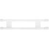 imageCamco 28quot Double RV Refrigerator Bar Holds Food and Drinks in Place During Travel Prevents Messy Spills Spring Loaded and Extends Between 16quot and 28quot  White 44073White