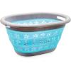 imageCamco Collapsible Utility Basket Pop Up Storage Container  Waterproof Design Easily Fits Into Compact Spaces Great for Traveling RVs Trailers Camping Dorms Small Spaces and More 51902Small