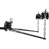 imageCamco EazLift Elite 1000lb Weight Distributing Hitch Kit with Sway Control 48058 for Trailer Black800 lb Kit