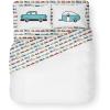 imageCamco Life is Better at The Campsite QueenSize Bed Sheets  Set Includes 1 Fitted 1 Flat Sheet and 2 Pillow Cases  Blue RV Print 53298Multicolor