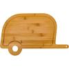 imageCamco Life is Better at The Campsite Retro RV Shaped Bamboo Wood Cutting Board for Food PrepDoesnt Dull Knives Resists Moisture 53089