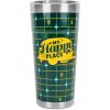 Retro Yellow & Green Grid